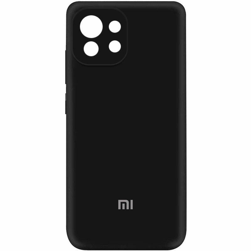 

Силиконовый чехол для Xiaomi Mi 11 Lite 5G Черный софт тач