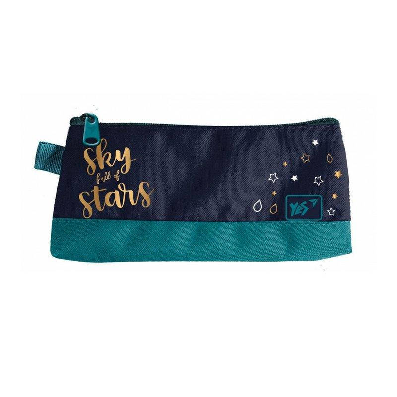 

Пенал мягкий Yes TP-02 Sky Full of Stars, синий (533088)