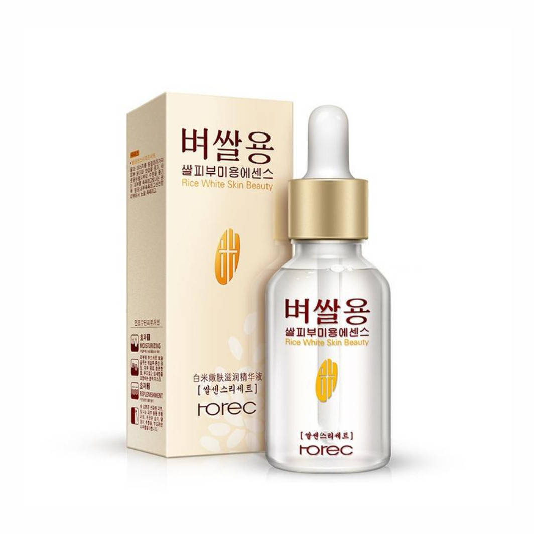 

Омолаживающая сыворотка для лица с экстрактом риса Rorec Rice White Skin Beauty