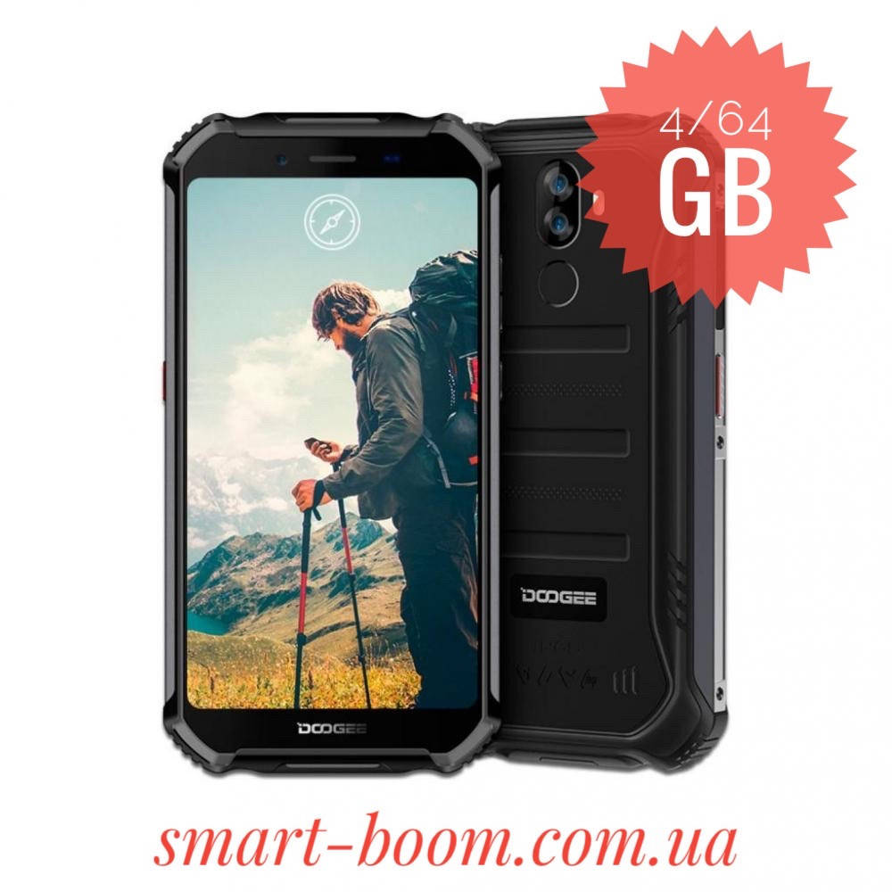 

Смартфон Doogee S40 Pro Black 5.5" 4/64Gb NFC 4650mAh IP68 Helio A25