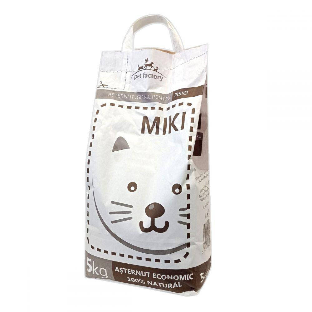 

Pet Factory Miki Комкующийся бентонитовый наполнитель для кошачьего туалета