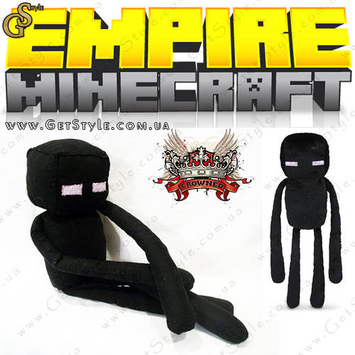 

Королевский Эндермен из Minecraft - "King's Enderman" - 40 х 14 см., Черный