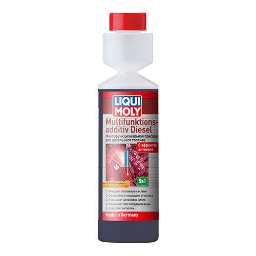 

Многофункциональная дизельная присадка LIQUI MOLY Multifunktionsadditiv Diesel 0.25л.