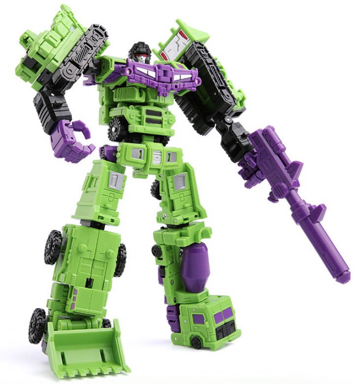 

Робот-комбайнер трансформер Девастатор 6в1, 21 см - Transformer-Combiner, Devastator