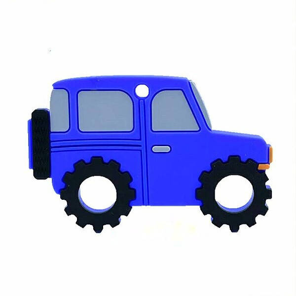 

Джип грызунок (прорезыватель) для зубов силиконовый Синий