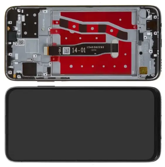 

Дисплей Huawei P40 Lite модуль в сборе с тачскрином, черный, с рамкой, Original (PRC)