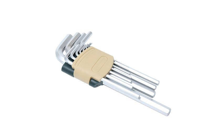 

Набор ключей Г-образных 6-гранных длинных 11 предметов(1.5, 2, 2.5, 3, 4, 5, 6, 7, 8, 10, 12мм)в пластиковом