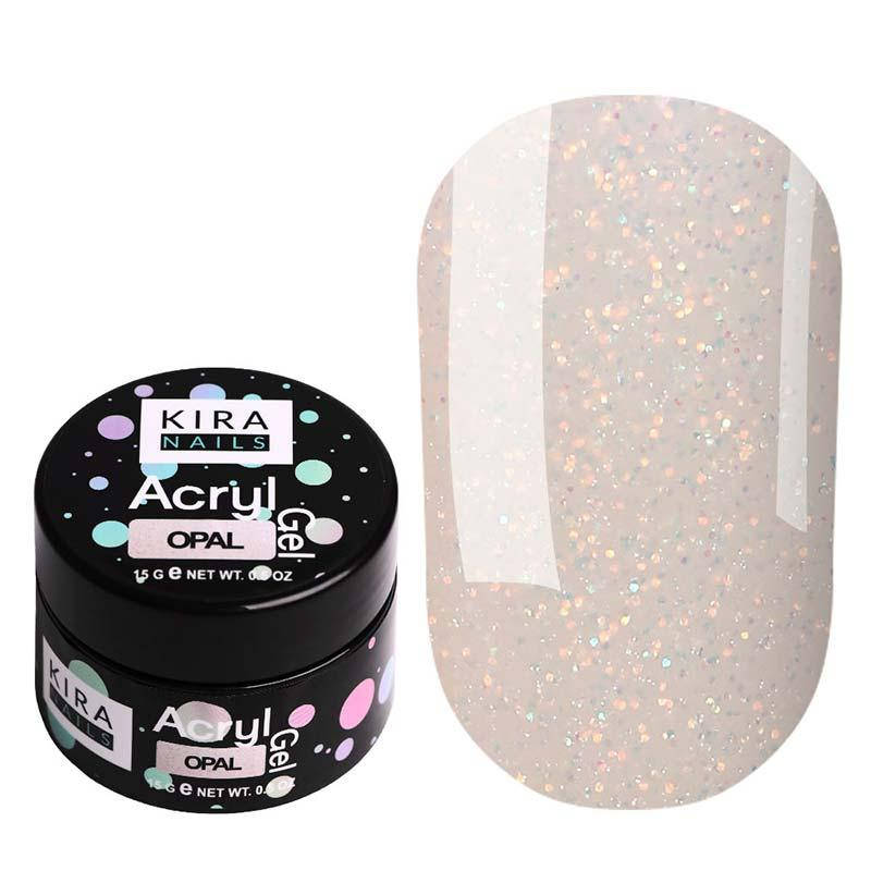

Kira Nails Acryl Gel Opal, 15 г, Розовый