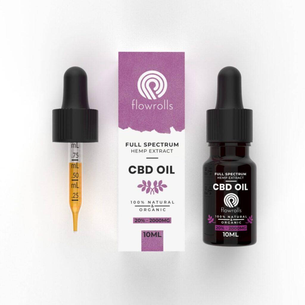 

Масло КБД CBD oil 20% Flowrolls Польша