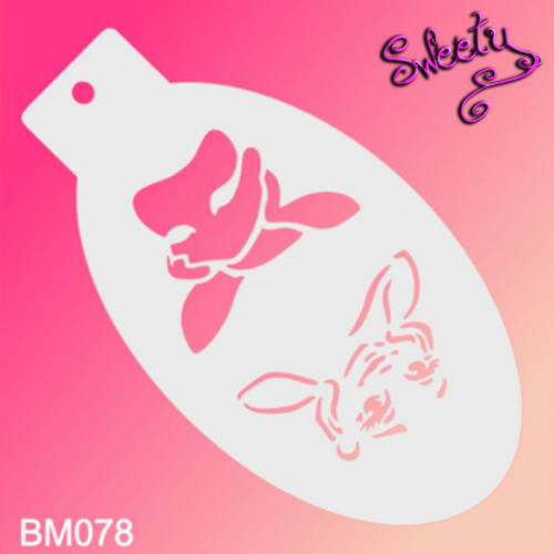 

Трафарет для аквагрима многоразовые, Stencils by Sweety
