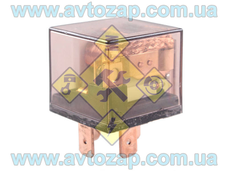 

Реле 4х контактное 12В 80А с кронштейном и светодиодом (КНР) 12V-80A-4P