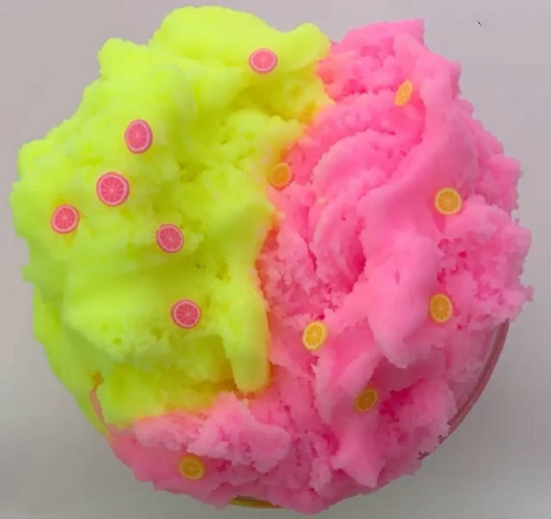 

Розовый Клауд слайм, американский снег 100 мл