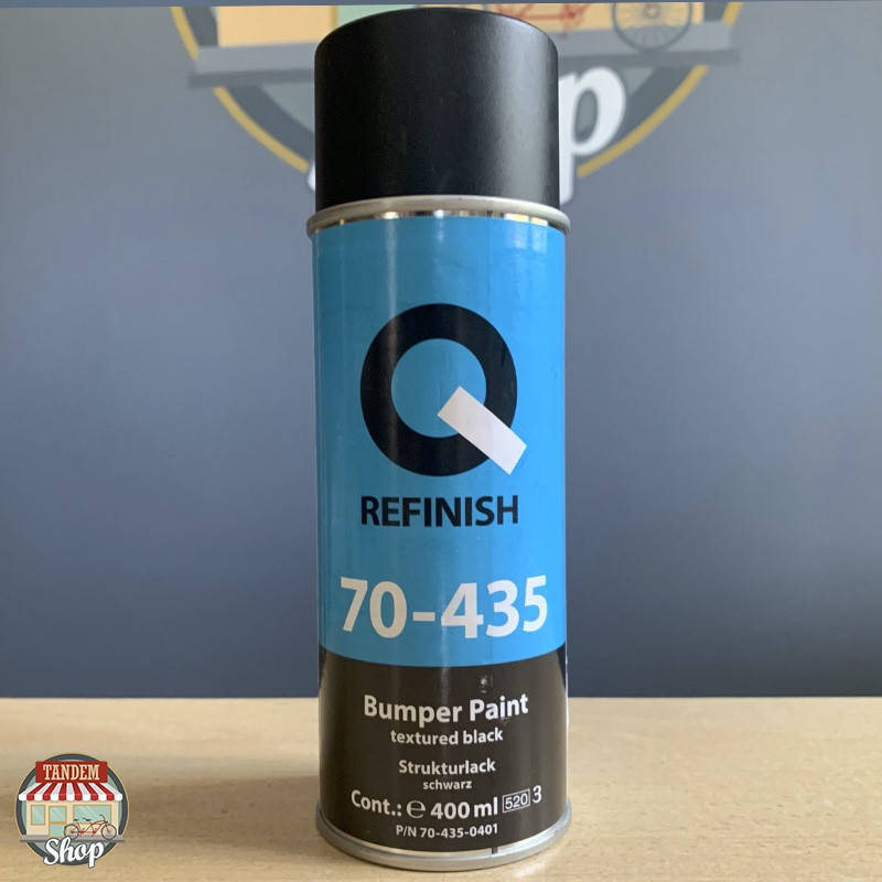 

Краска (эмаль) структурная для пластика Q-Refinish 70-435, 400 мл Аэрозоль Черный