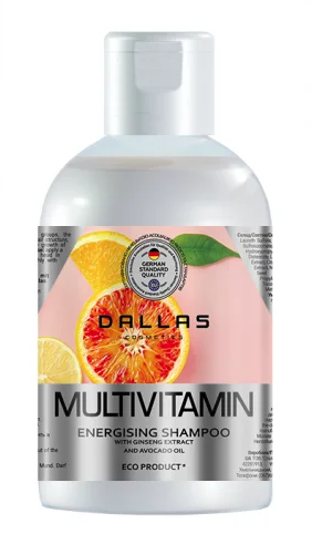 

Шампунь энергетический с комплексом витаминов Dallas Multivitamin 723468 500 мл