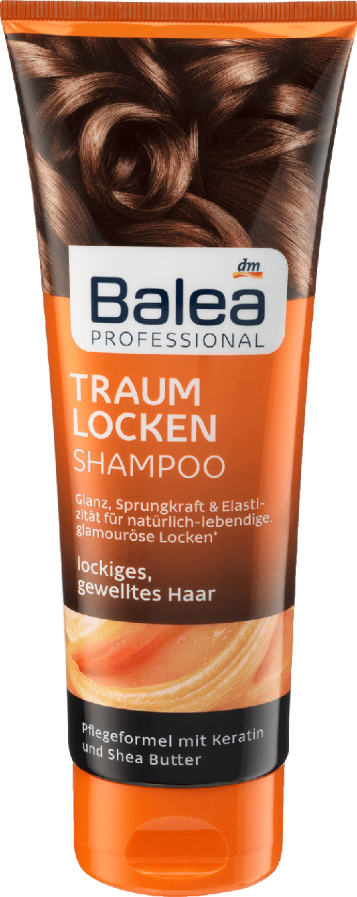 

Шампунь Balea Professional Traumlocken для вьющихся и непослушных волос, 250 ml