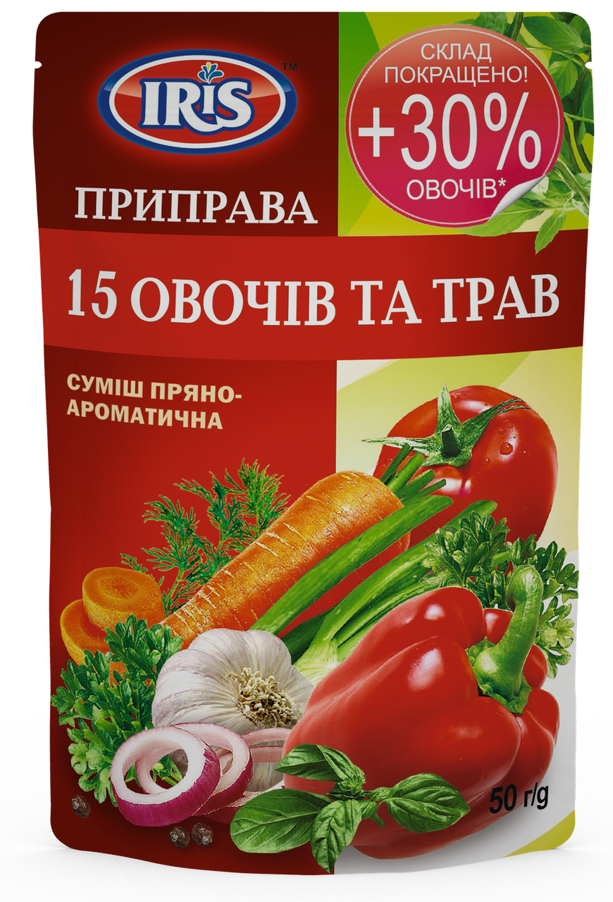 

Приправа "15 овочів і трав"