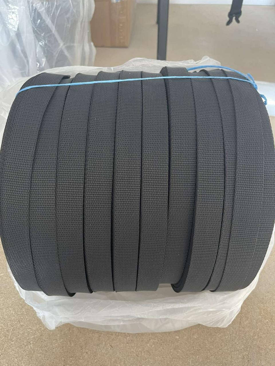 

Стропа сумочная-ременная (Лента тесьма для рюкзаков Стрічка ремінна) 25мм ЦВЕТ ЧЕРНЫЙ