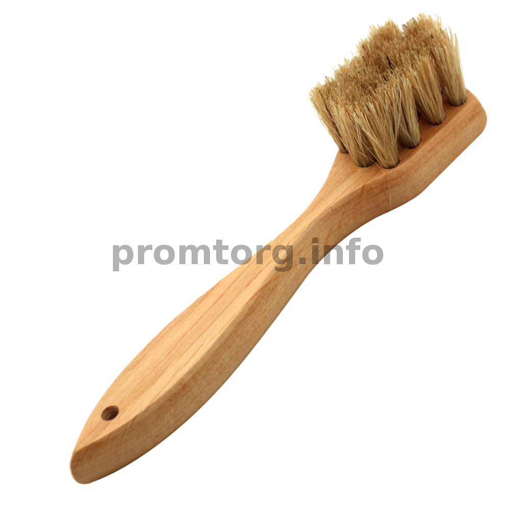 

Щетка для обуви 4 см натуральный ворс с ручкой