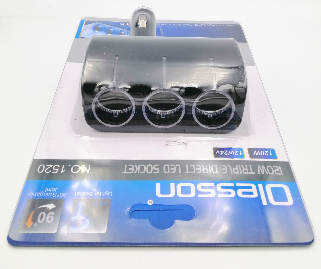 

Тройник в прикуриватель Olesson DC 5V - 500 mA 1520