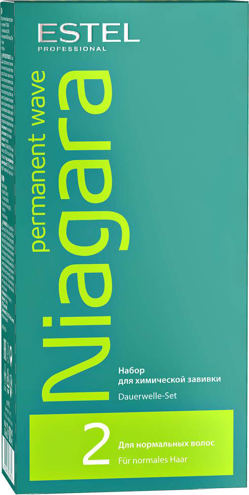 

Набор для химической завивки NIAGARA (для нормальных волос) Estel, 2*100 мл.