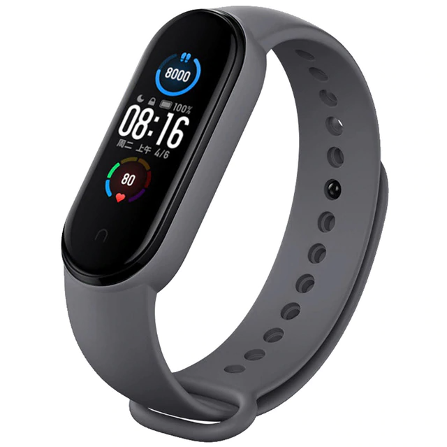 

Фитнес браслет Xiaomi Mi Band Умные часы М6 Серый