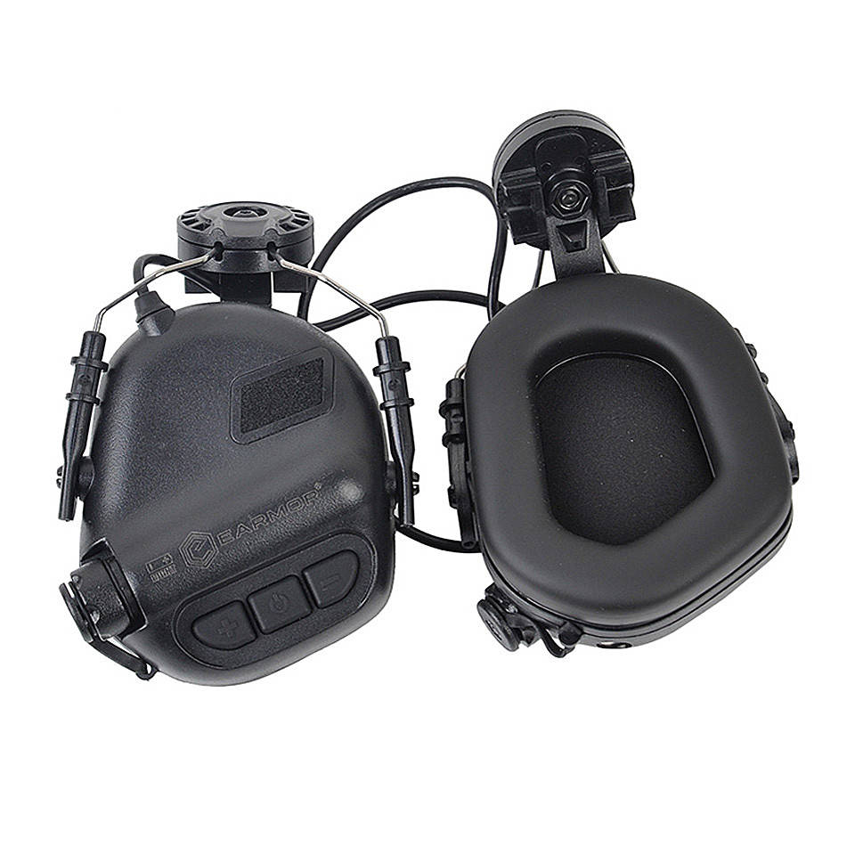 

Активные наушники Earmor M31H для шлемов - черные, Черный