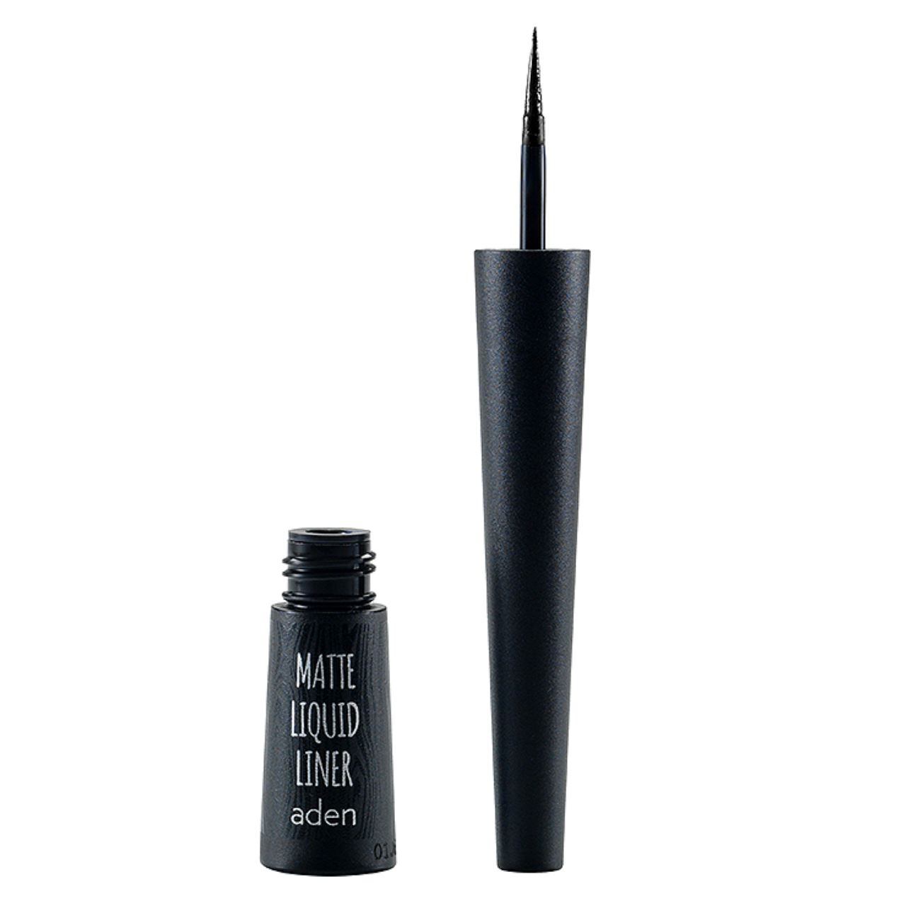 

Матовая стойкая подводка для век Aden Matte Liquid Liner Чёрная, Черный