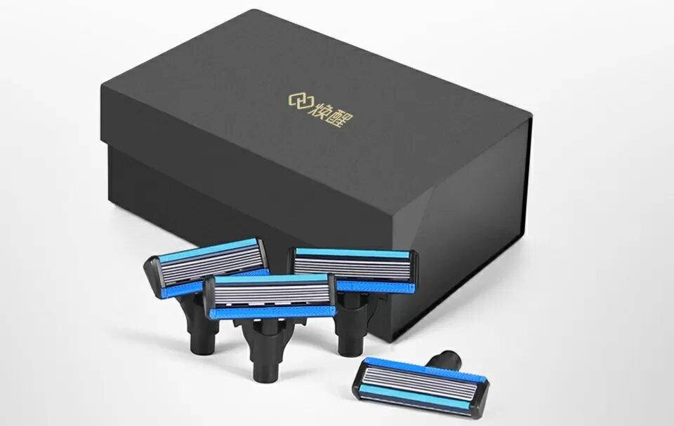 

Сменные лезвия головки для бритвы Xiaomi Hadx Razor H600 4шт