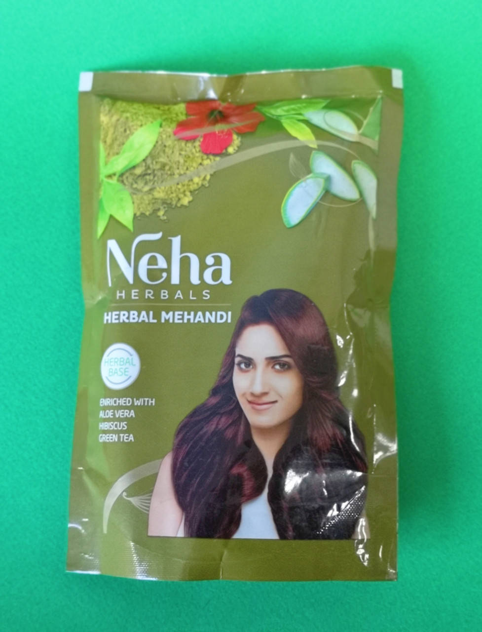 

Хна для волос Neha Herbals Mehandi (рыжий), 140г Индия