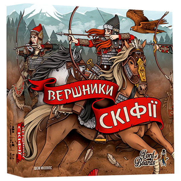 

Настольная игра Garphill Games Всадники Скифии (Raiders of Scythia) (укр)