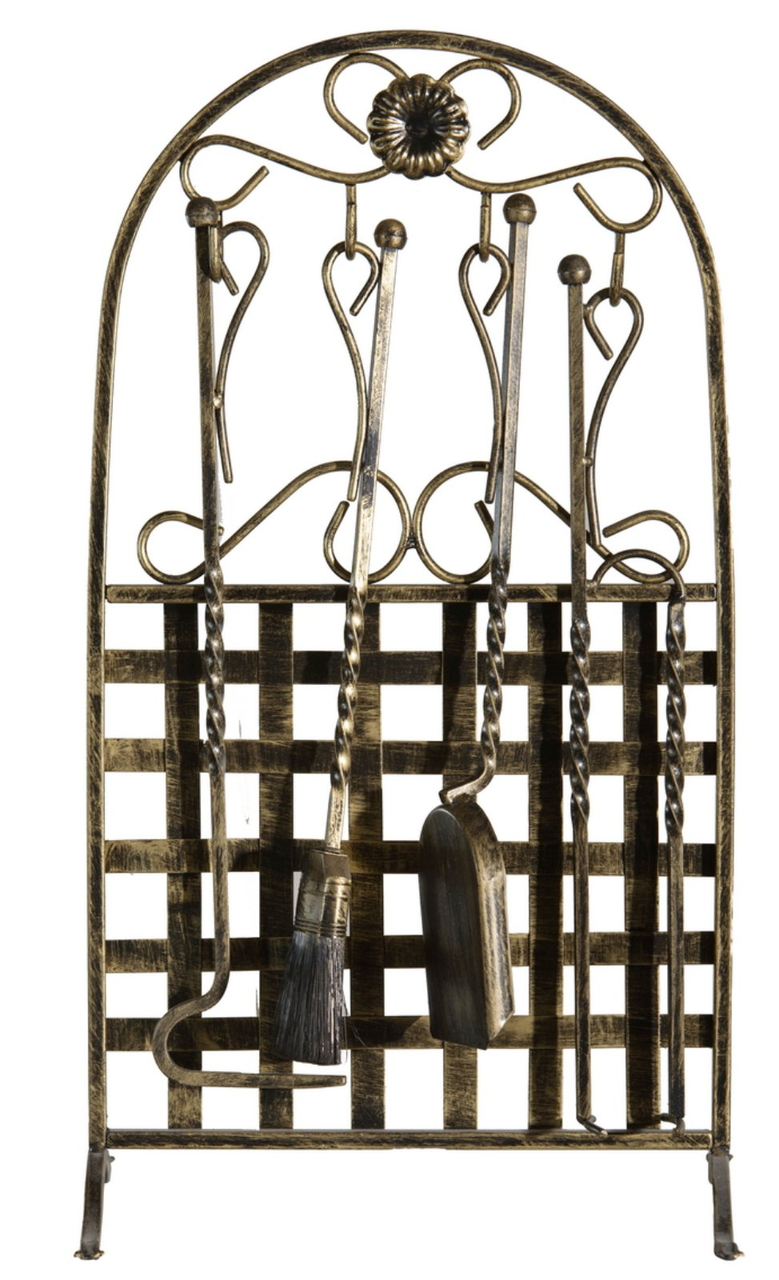 

Набор для камина кованый 7 (Сетка)