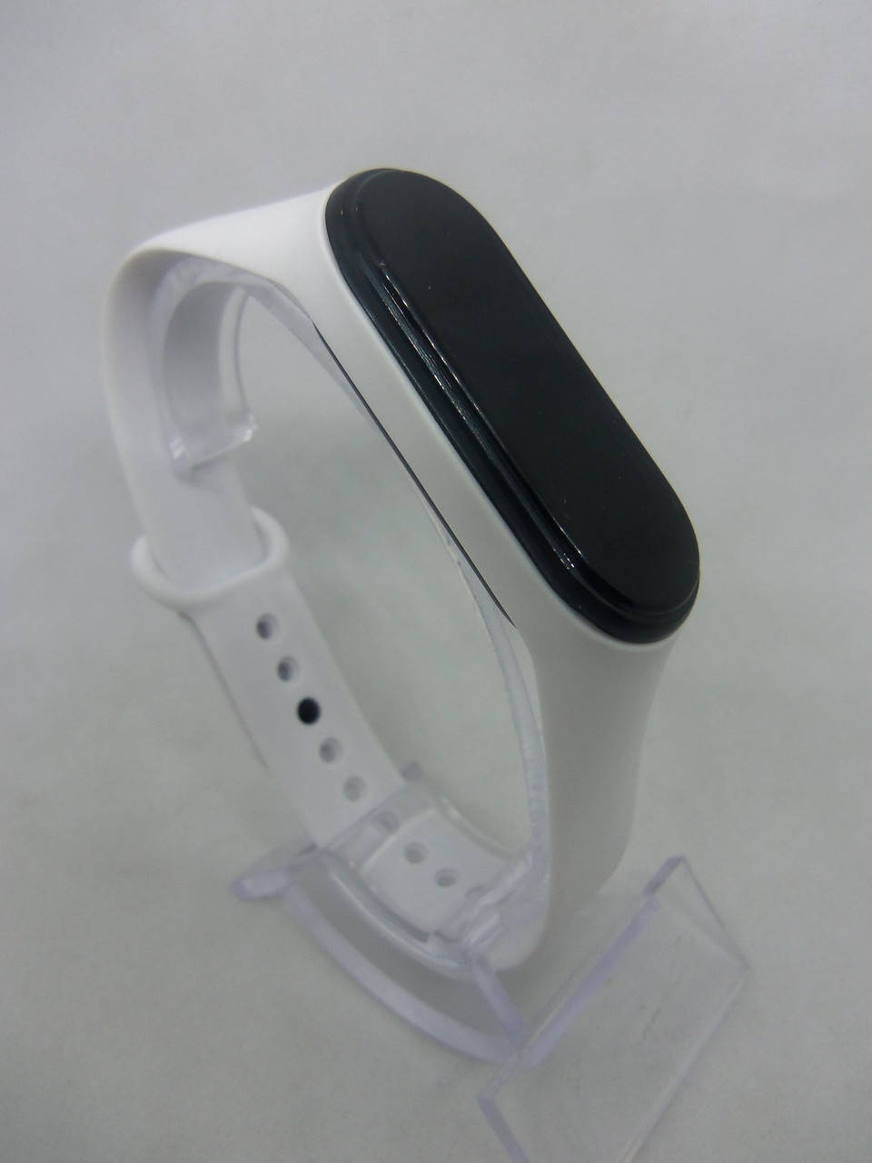 

Ремешок силиконовый браслет Mi Band 3/4 MiBand 3/4 ми бенд 3/4 белый