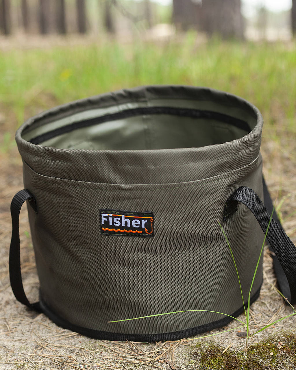 

Ведро для прикормки без крышки 14л Fisher