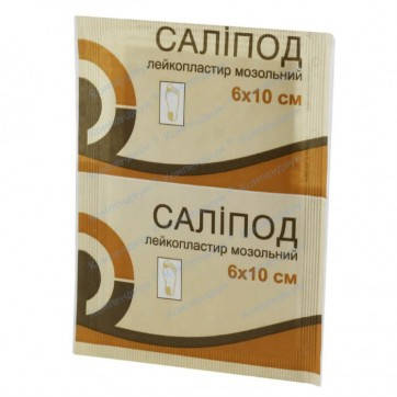 

Пластырь мозольный Салипод 6 см x 10 см, 1 шт