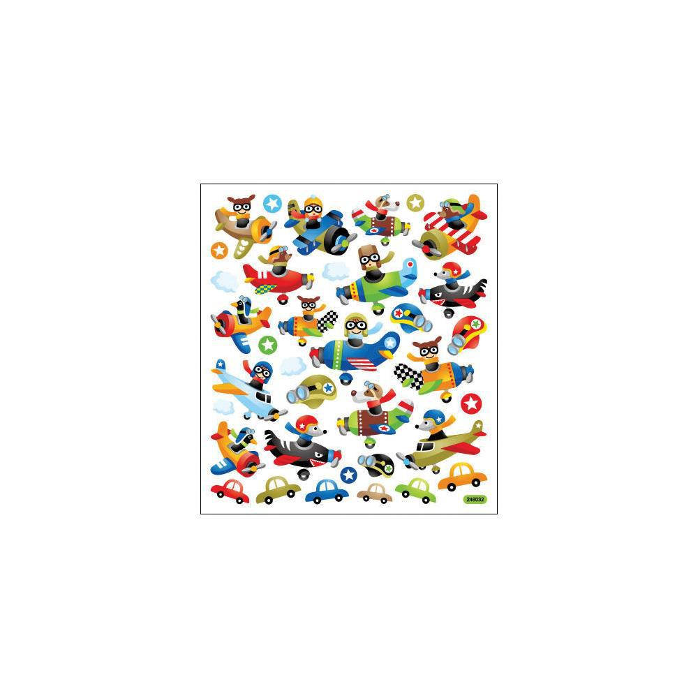 

Наклейки на плівці - Airplanes - StickerKing - 15х16,5