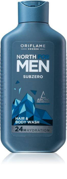 

Мужской шампунь для волос и тела North For Men Subzero 250 мл Орифлейм