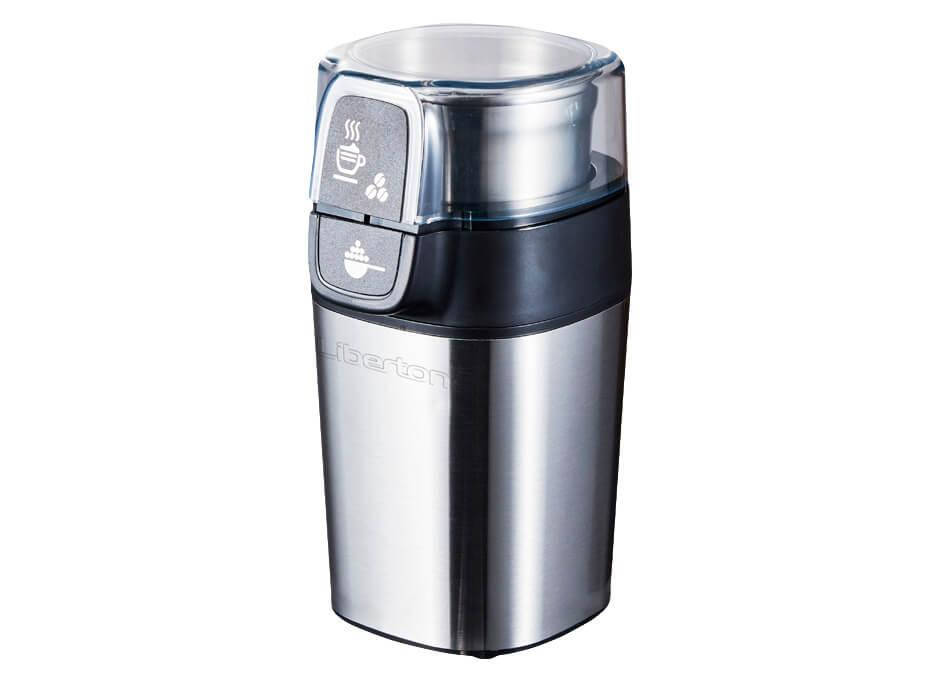 

Кофемолка с измельчителем электрическая Liberton LCG-1604 70 г - MiniLavka