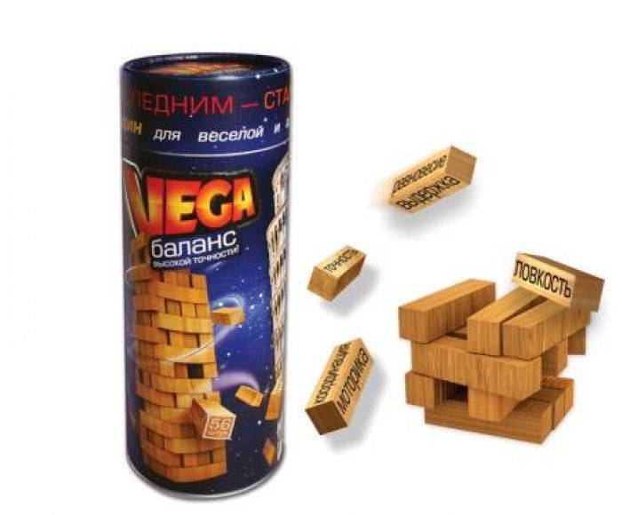 

Настольная игра «VEGA»( Вега ), Башня Дженга(Jenga) арт. DT ПБ