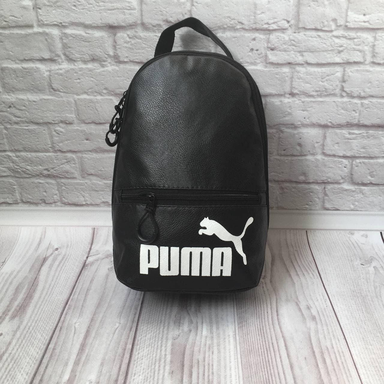 

Рюкзак женский черный Puma Пума из эко кожи KT