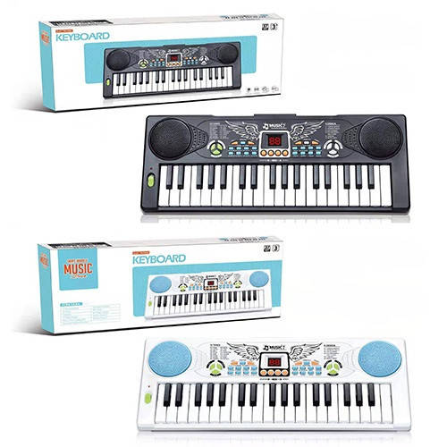 

Синтезатор 37 клавіш, мікрофон, запис, демо, на бат. BX-1691A