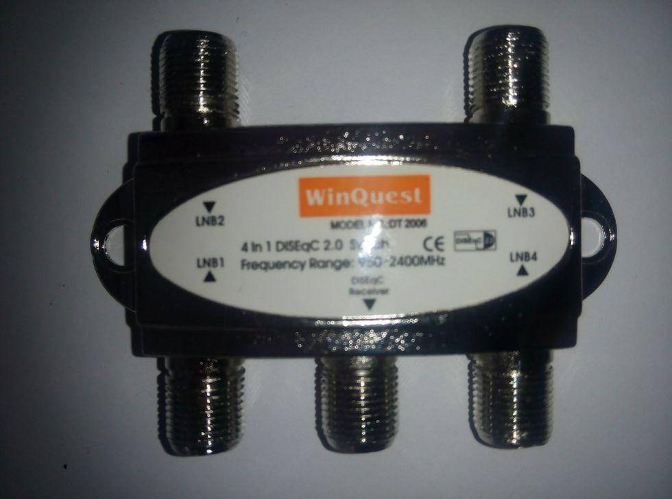 

Коммутатор DiSEqC 4x1 WinQuest DT 2006