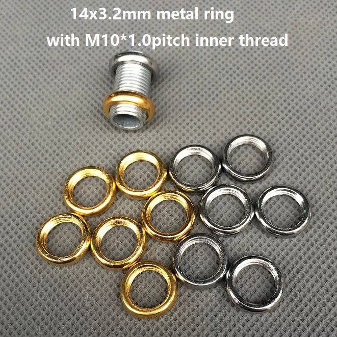 

Декоративная гайка-кольцо (м-10) (некрашеное) (Chrome) (Gold) (Black) (кольцо плоское гладкое)