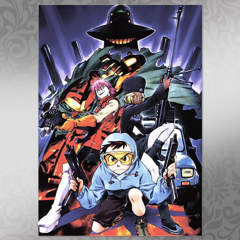 

Плакат Аниме FLCL 02