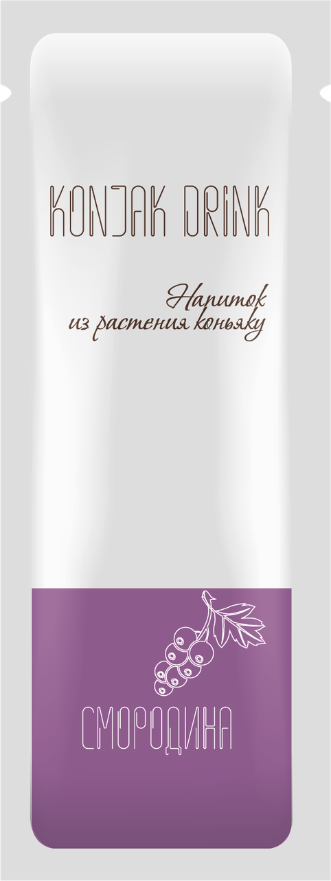

Напиток из растения коньяку Shirataki "Черная Смородина" (13,3 грамм)