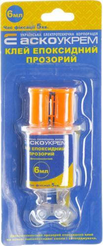 

Клей АскоУКРЕМ эпоксидный 6г