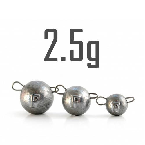 

Груз “Чебурашка” 2.5 гр. Свинцовый (5 шт.) Fanatik
