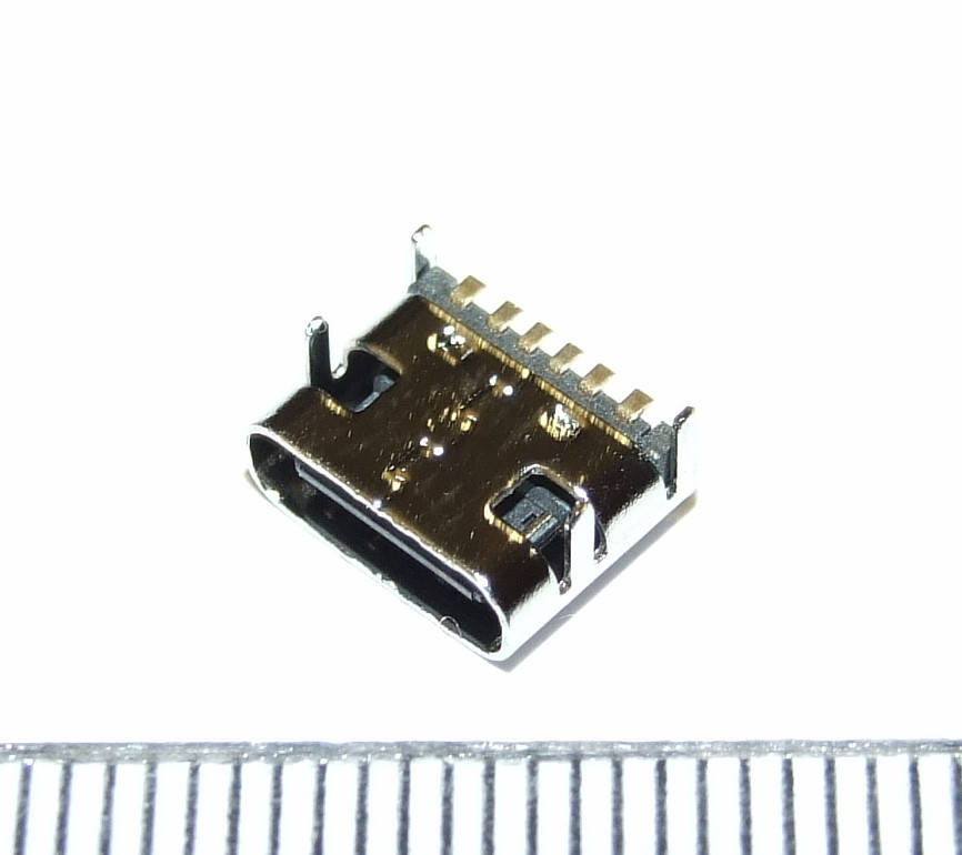

T008 USB Type-C micro USB-C USB 3.1 6pin Разъем, гнездо питания смартфонов и планшетов