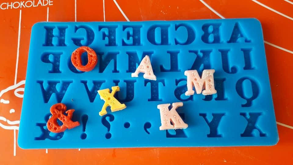 

Молд английский алфавит.№8