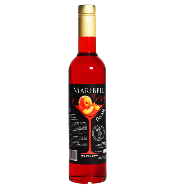 

Сироп ТМ Maribell Персик