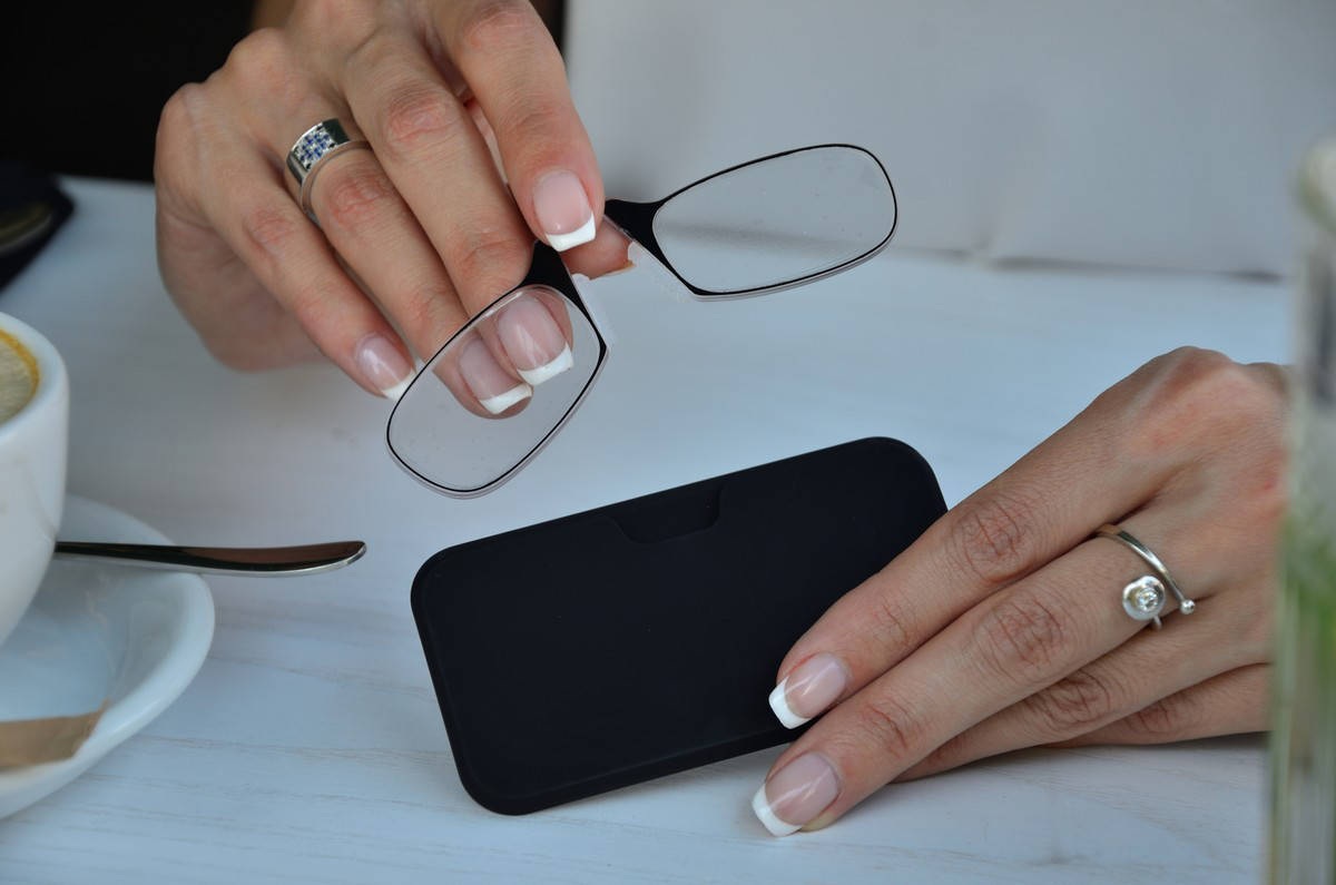 

Очки для чтения +1.0 Черные Чехол "Карта", Черный